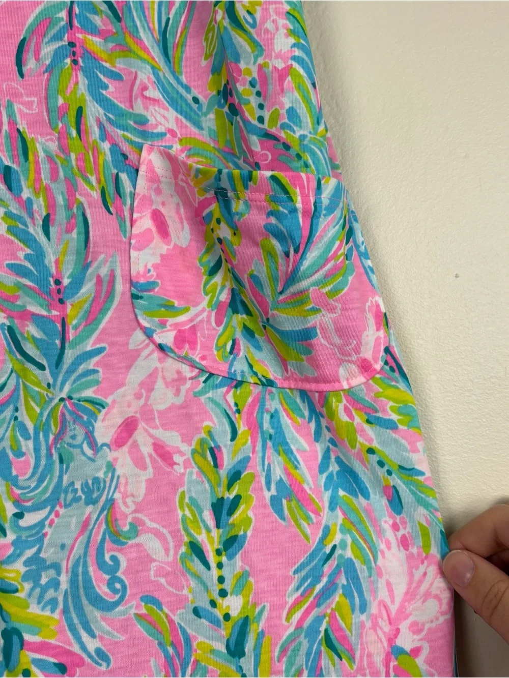 Lilly Pulitzer Kristen Flounce Dress Size XS Sleeveless Unicorn Of The Sea Pink - Picture 5 of 10